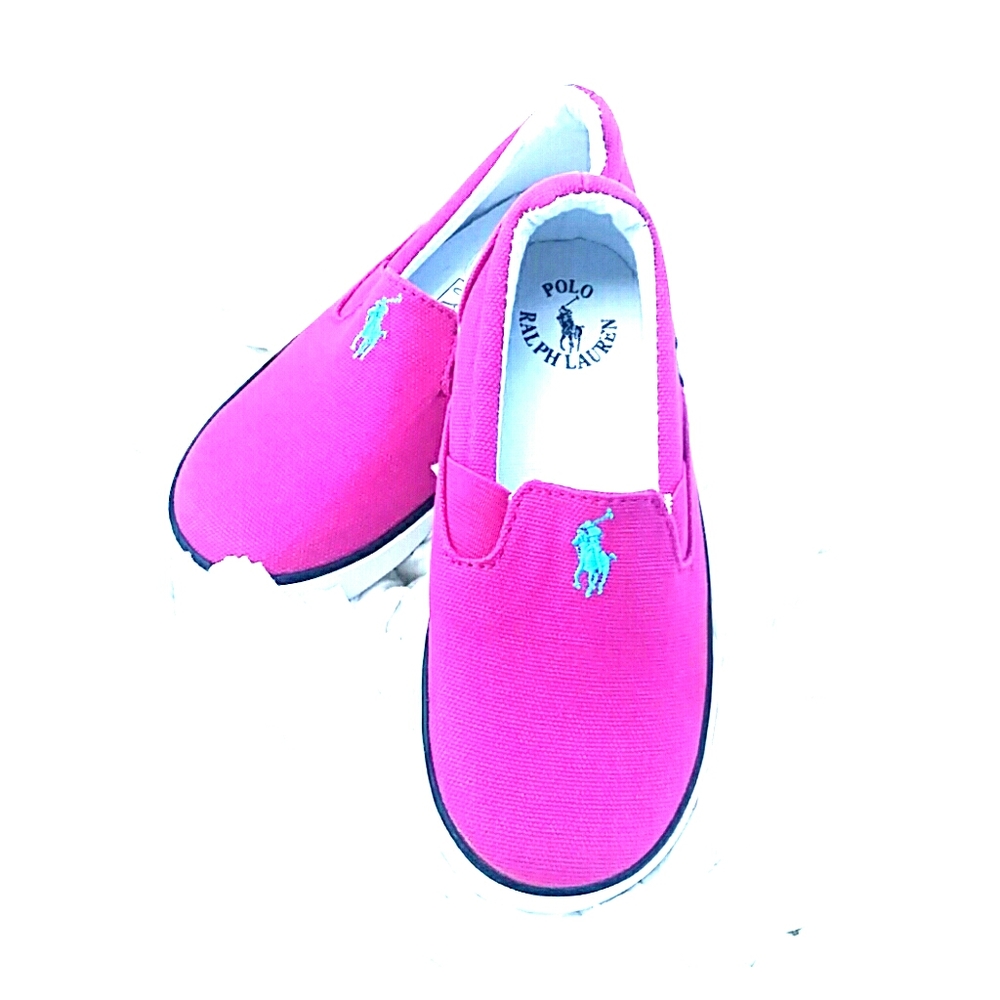 Polo Ralph Lauren Pink Slip-on Boat Shoes 10 ☀️⛵️ - Picture 6 of 6